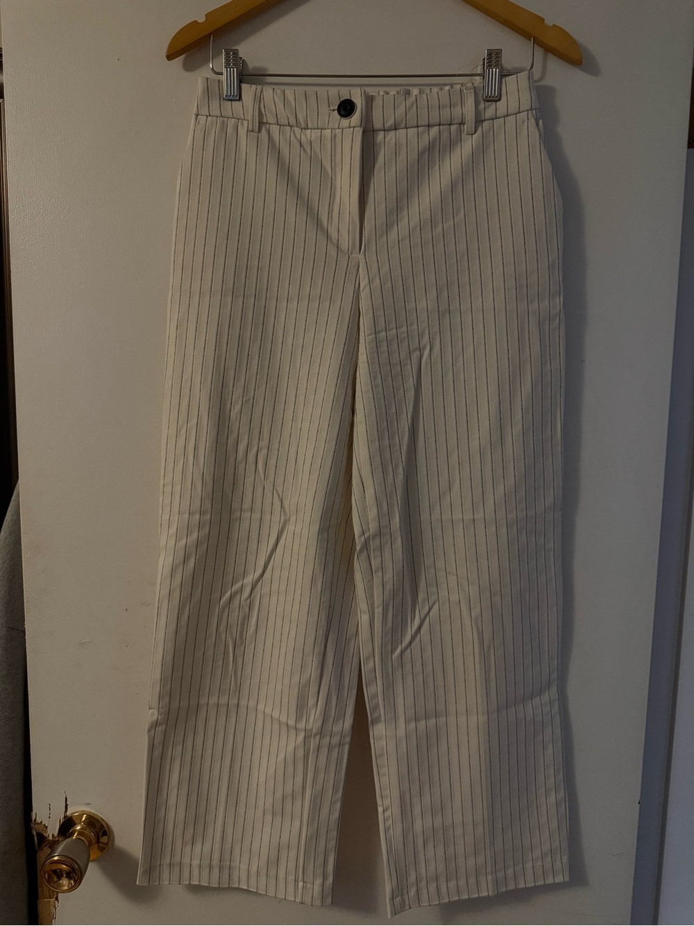 Rachel Zoe Pinstripe Wide Leg Pants — Size 2